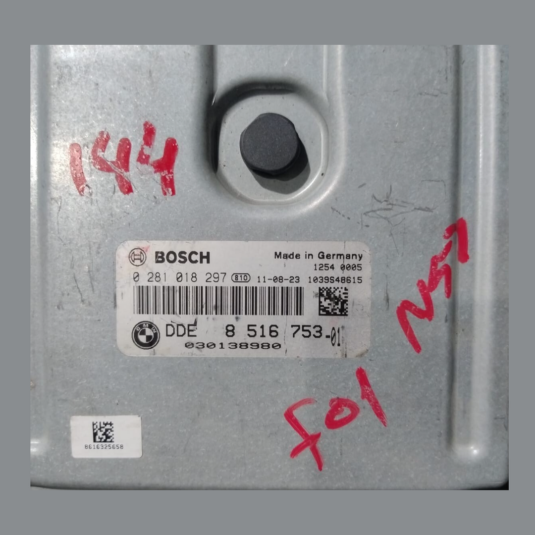 BMW 5, 7 SERIES F01 F07, F02 N57 ENGINE CONTROL UNIT ECU ECM DDE 8516753