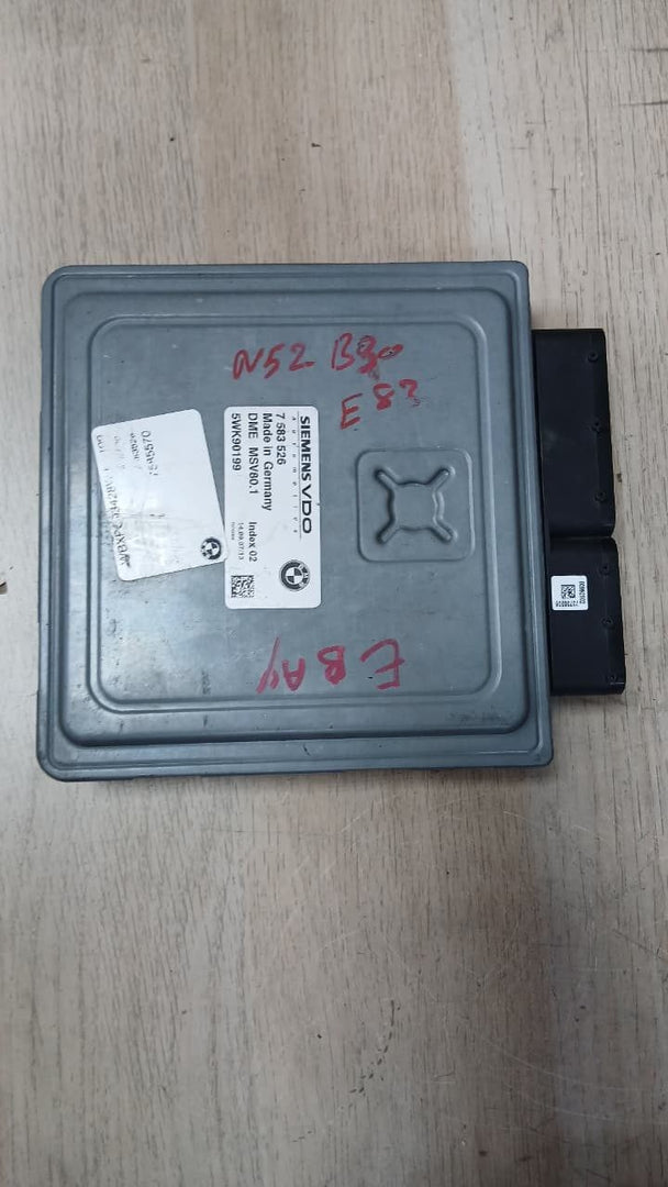 2008-2011 BMW 128i Engine Control Module 7583526 with 3.0L N51 engine.