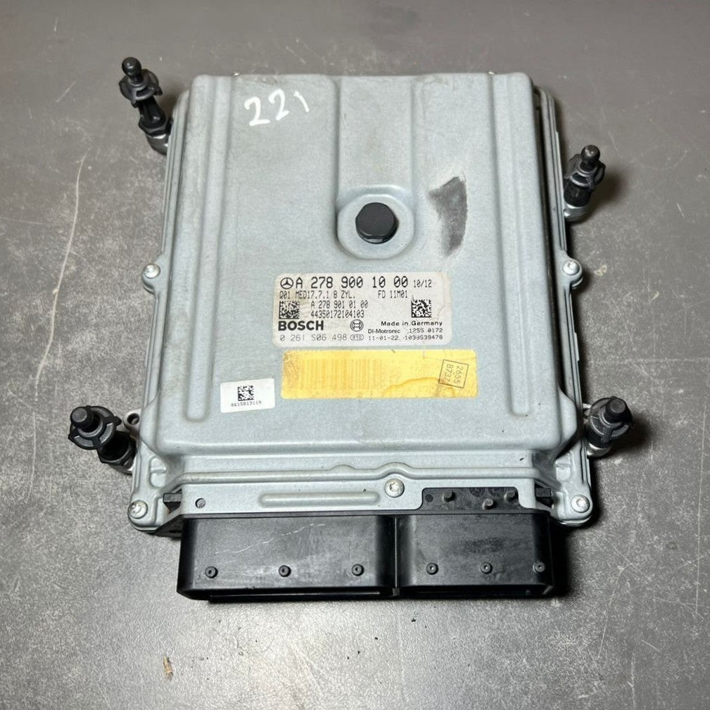 07-12 Mercedes W221 S-Klasse Motorsteuergerät Einheit ECM ECU A278 9001000 OEM