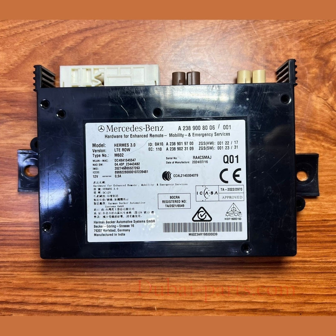 Mercedes-Benz W238 Bluetooth Telematics Module A238 9008006 OEM