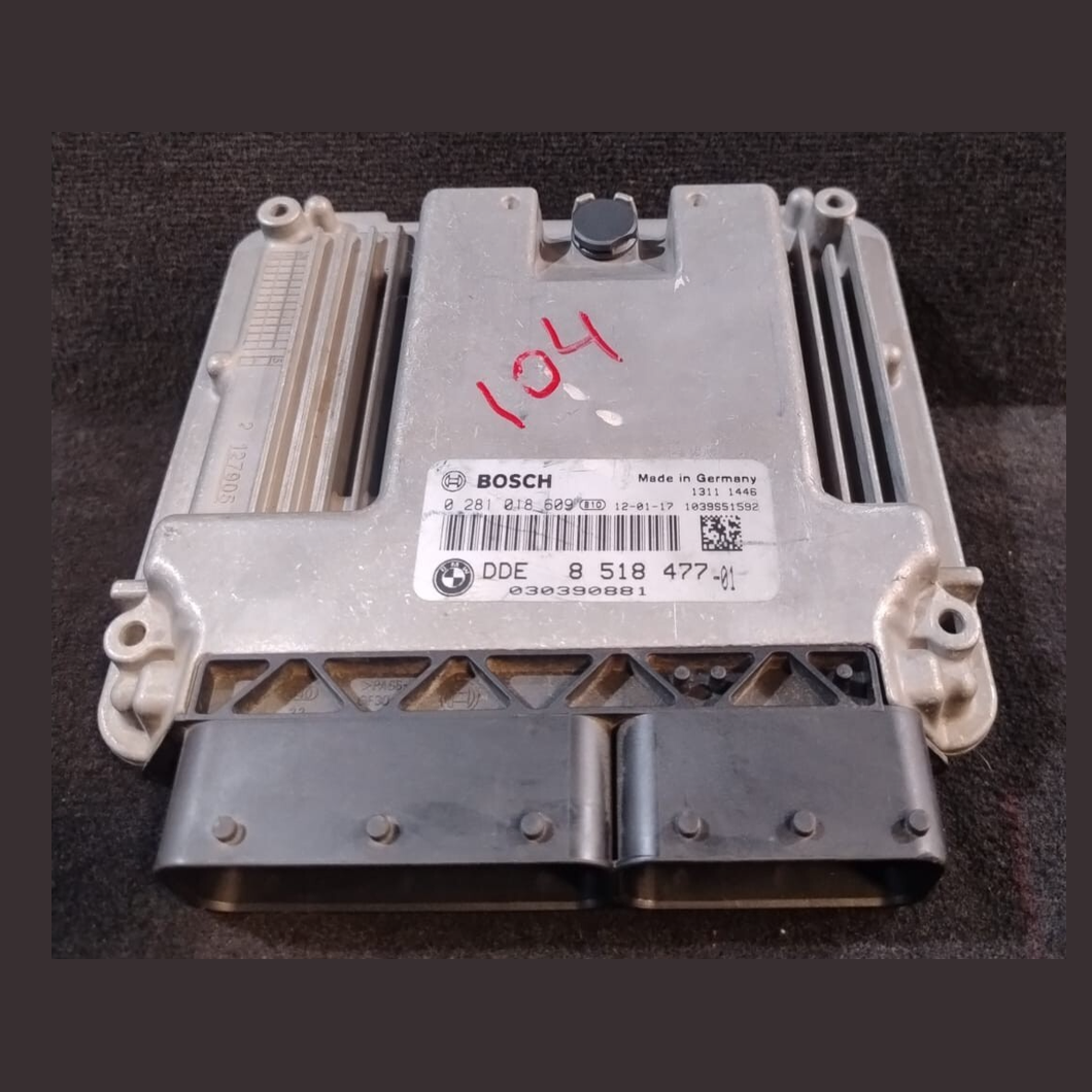 BMW F10 F11 F20 F25 F30 ECU ENGINE CONTROL  UNIT  N47N DIESEL DDE MODULE 8518477