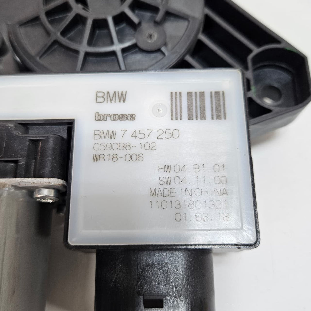 2018-2023 BMW X3 G01 G30 Front Left Door Window Motor 7457250 