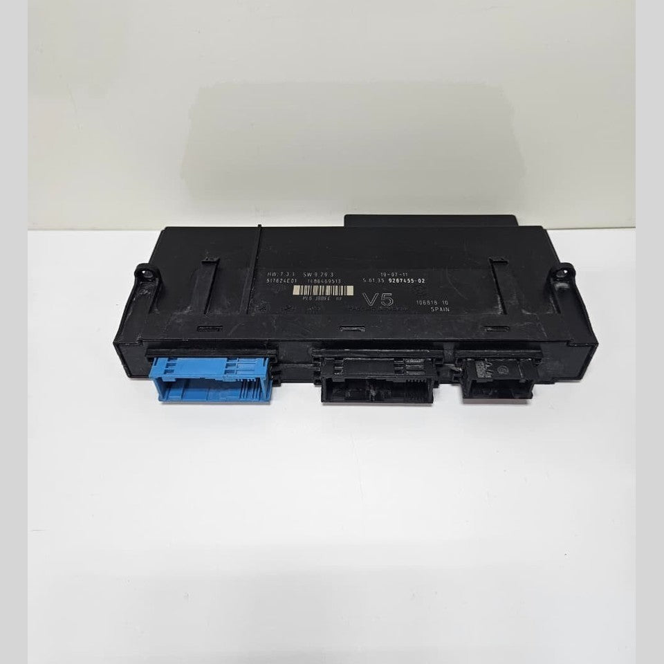OEM BMW 528i 535i 550i F10 2013 FUSE BOX GENERAL CONTROL MODULE V5 9267455