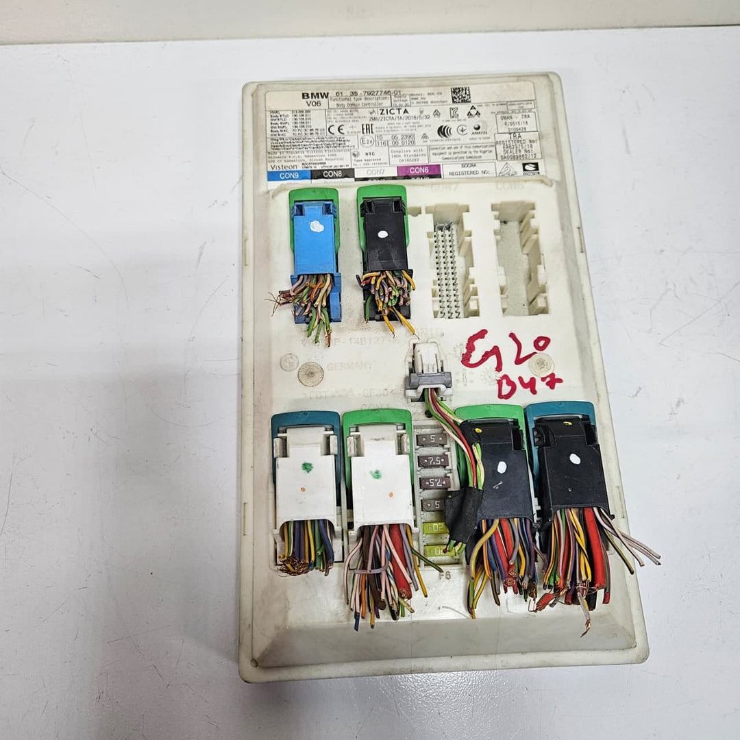 2020-2022 G20 BMW 340i 330i 320i Body Domain Controller Module 7927746
