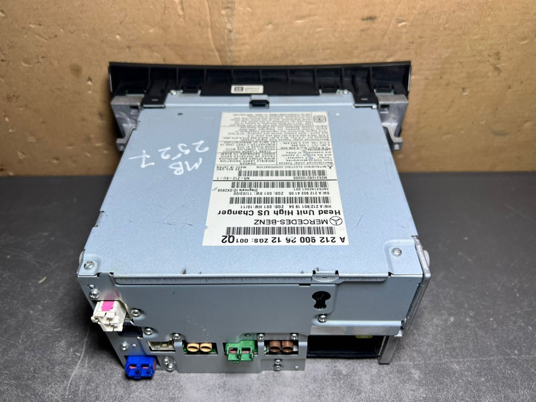 2012–2014 Mercedes-Benz W212 E-Class Head Unit CD Player A212 9002612 OEM