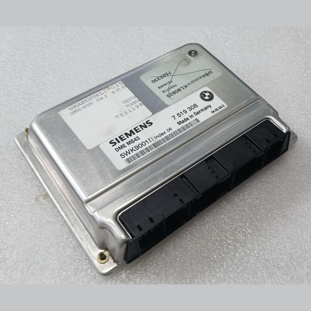 BMW  5 SERIES E39 Z3 E36 M54 ENGINE CONTROL ECU MODULE DME MS43 7519308