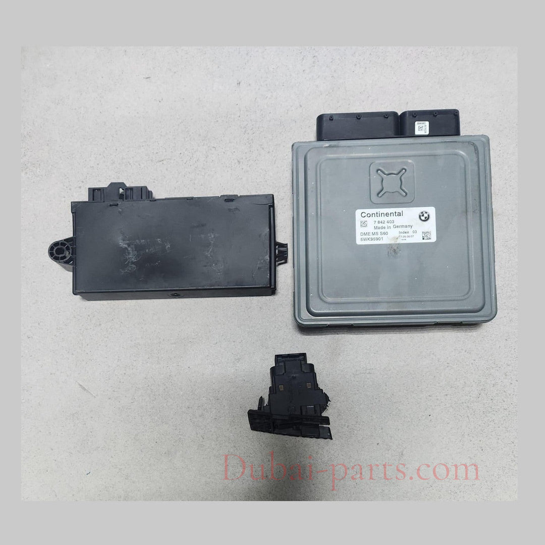 2008-2013 BMW M3 Engine Computer DME 7842403 BMW M3 E90 E92 E93 MS MS60 ECU SET 