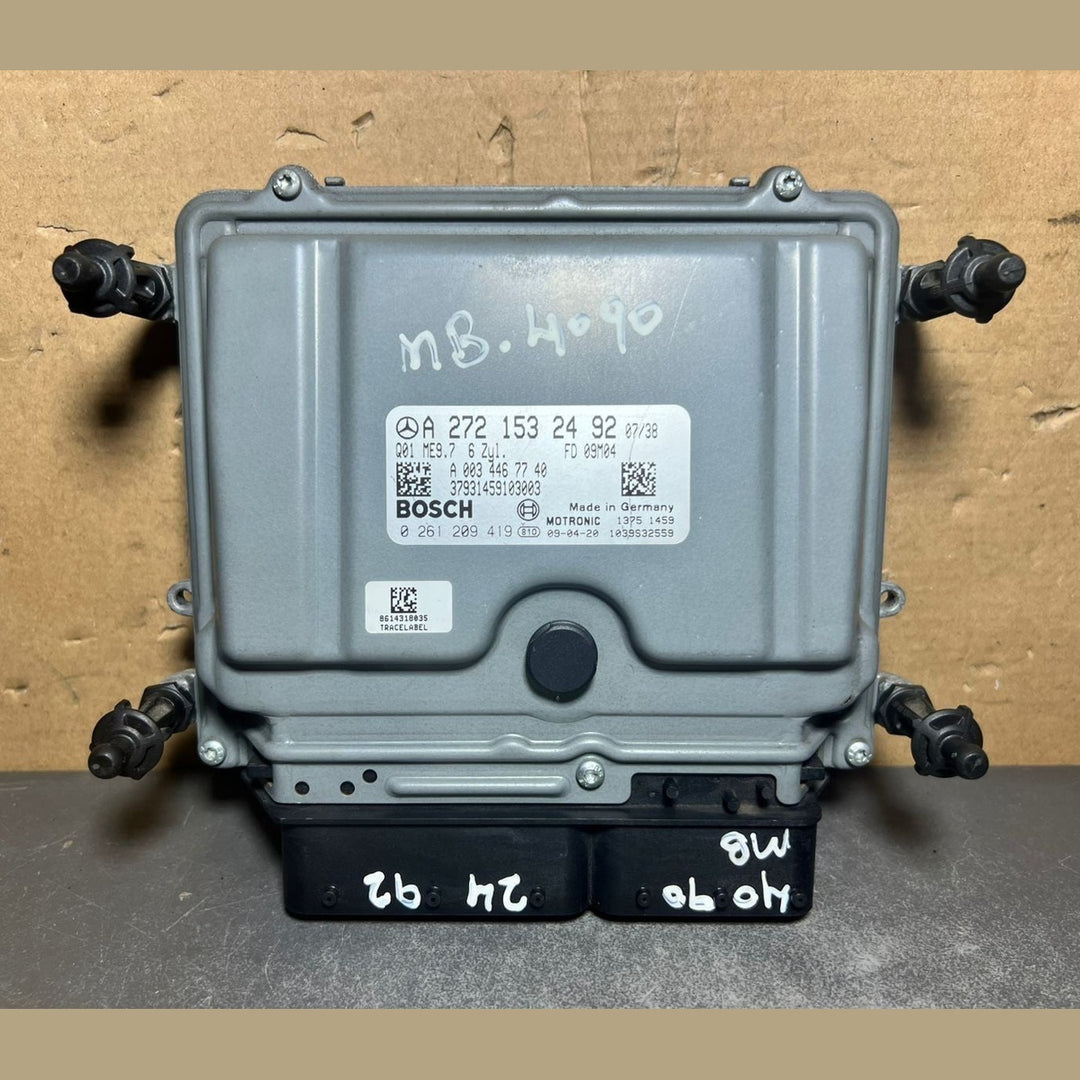 08-12 Mercedes W212 E-Class Engine Control Module Unit ECM ECU A272 1532492 OEM