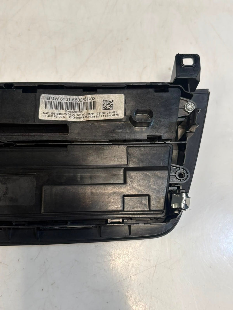 BMW 3 Series F30 F80 Air Conditioning Radio Control Panel 6832881 OEM