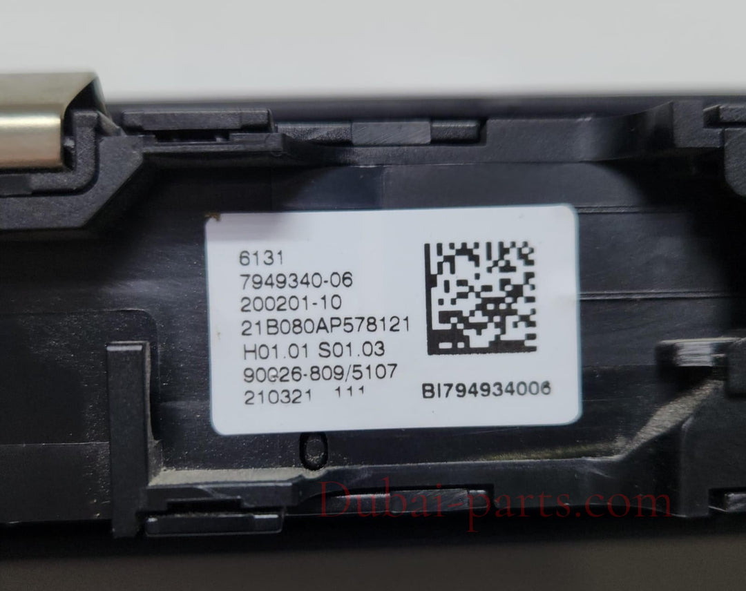 2015-2016 BMW 228i Radio Volume Control Switch Panel 7949340 2 Series OEM