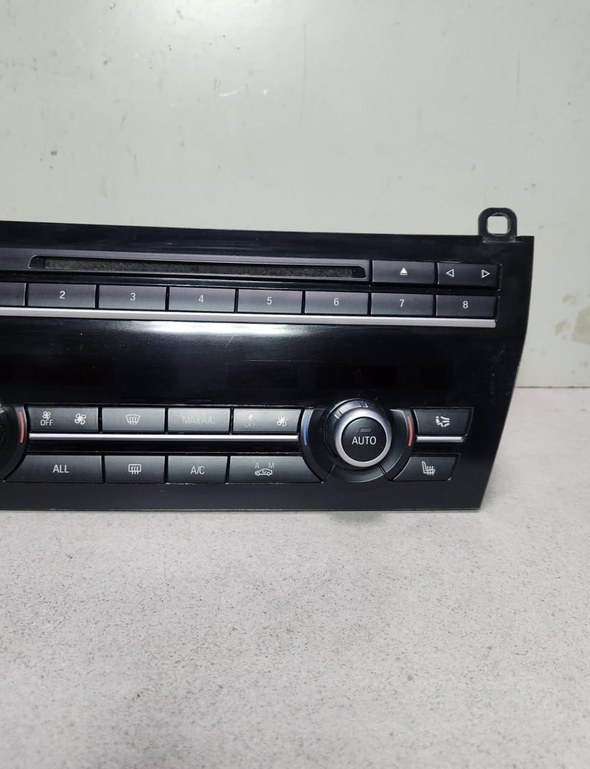 BMW Climate Control Panel Upper 9299037 7 Series F01 F02 and 5 Series F10