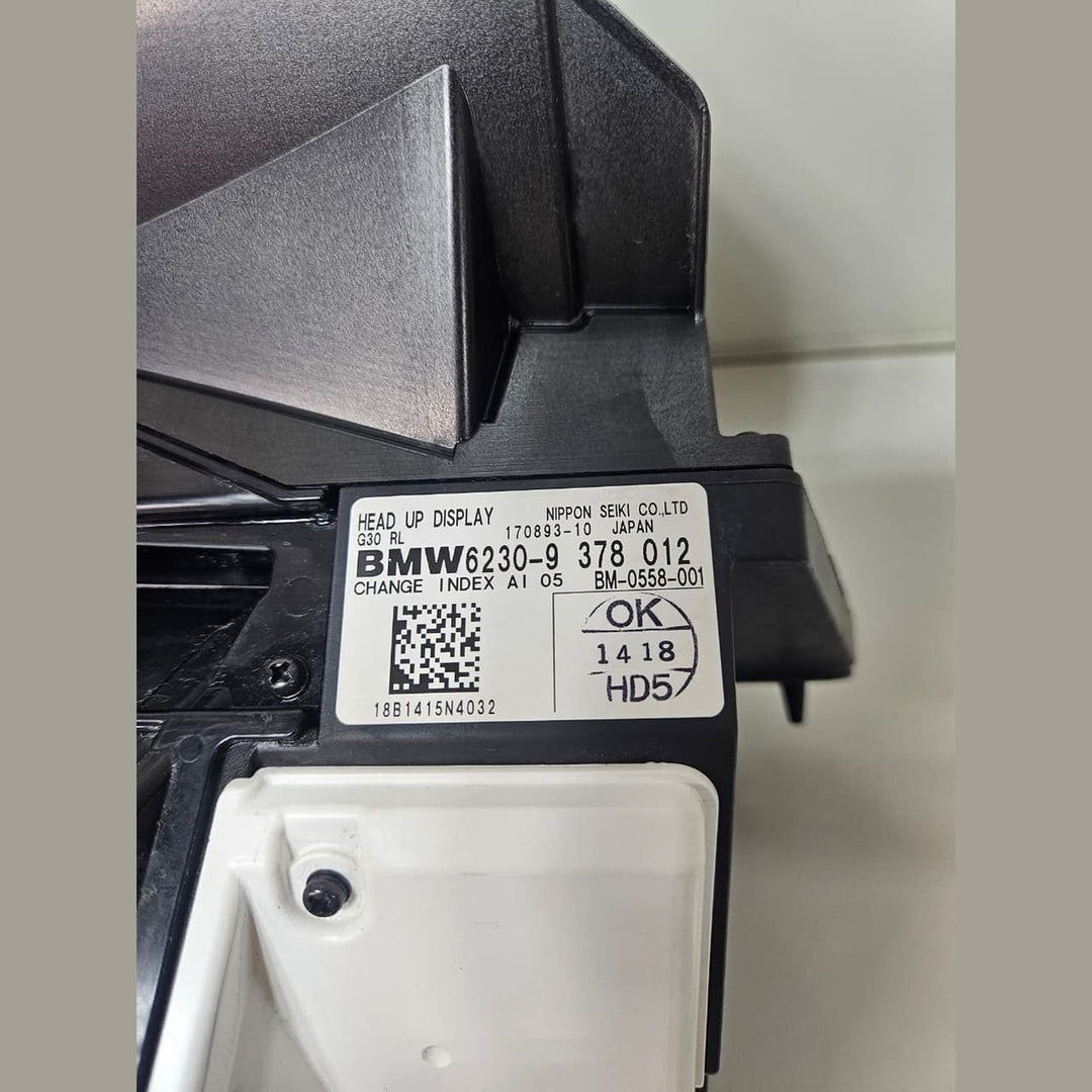 OEM BMW G30 G31 Head Up Display HUD 9378012
