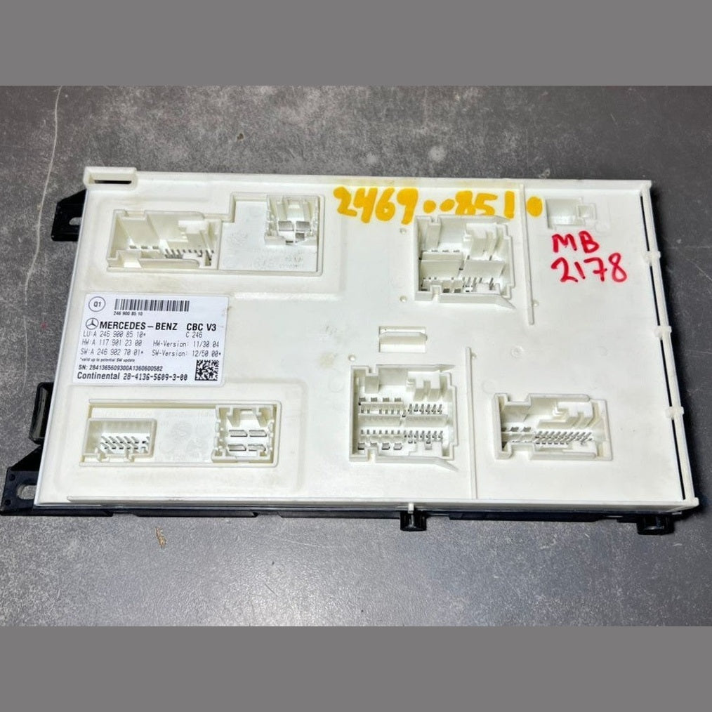 Mercedes W246 CLA B-Class Front SAM Body Control Module Unit A246 9008510 OEM