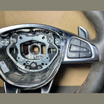 Load image into Gallery viewer, Mercedes W166 AMG Steering Wheel Multi Function Sport Assembly &amp;Paddle Shifts