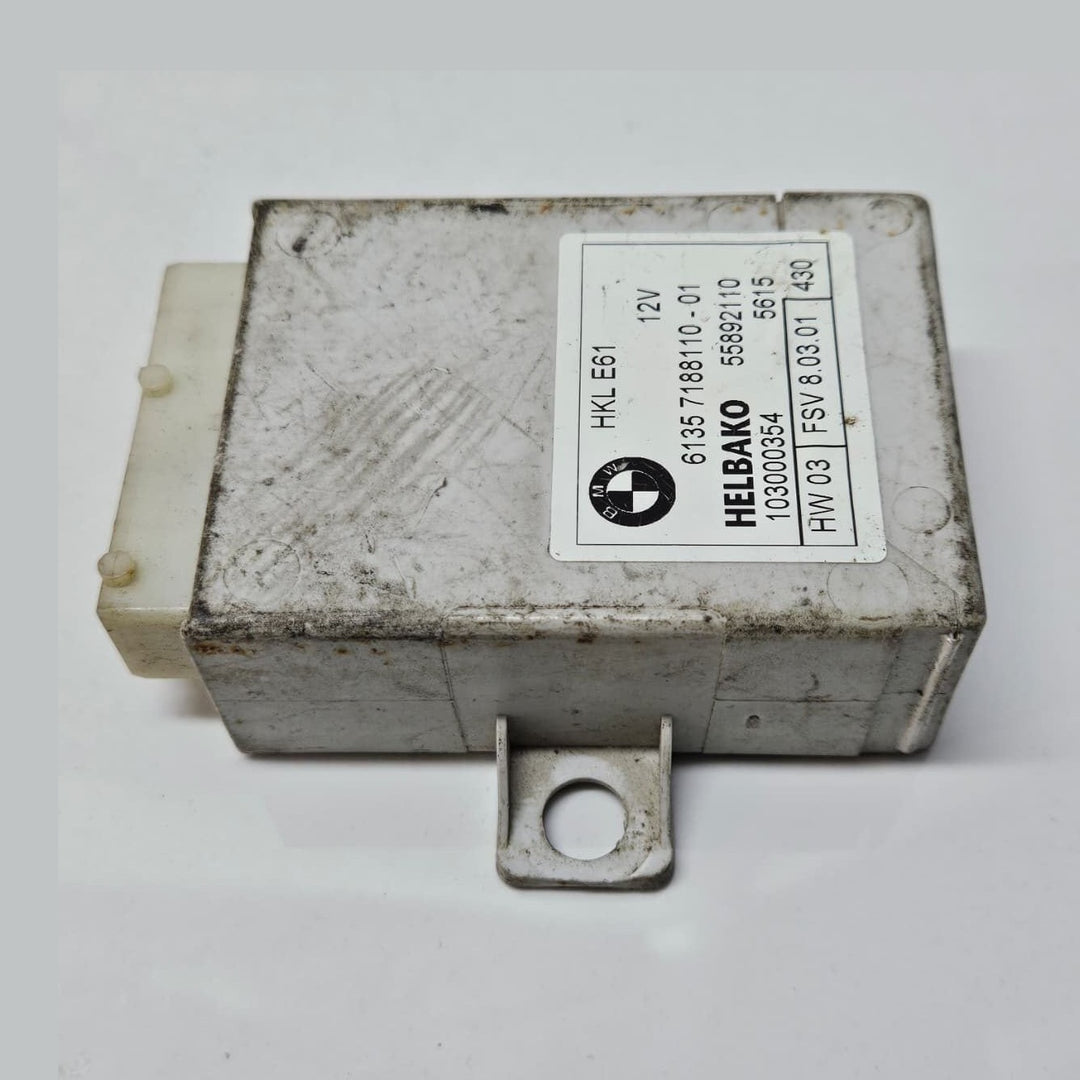 06-08 BMW 750i E65 E66 Trunk Lid Tailgate Control Module 7188110 BMW 7-Series 75