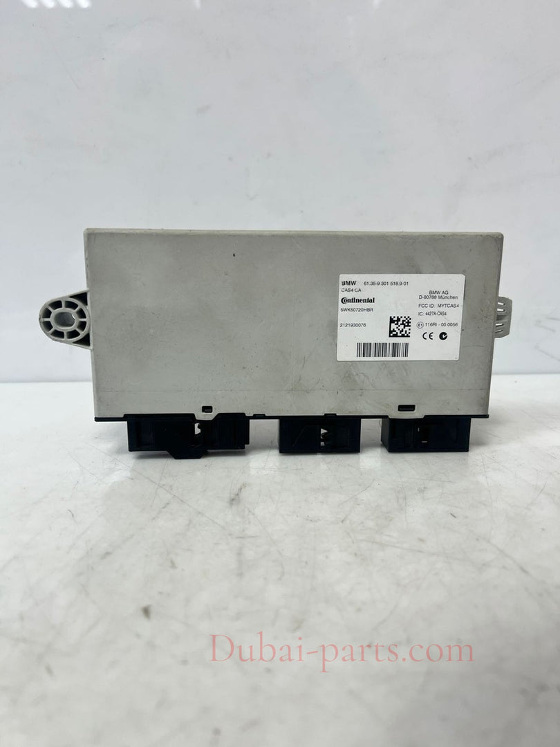 2012-2015 BMW 5' 6' 7' X3, and X4 750i xDrive Cas4 CA Control Unit 9301518 OEM