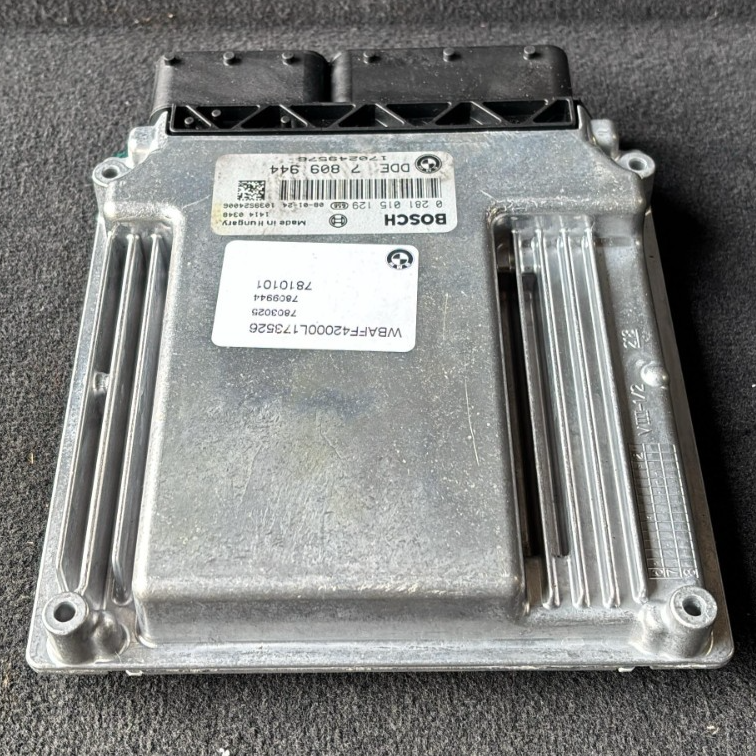 BMW X5 E70 E60 3.0L M57 MOTORSTEUERGERÄT MODUL DDE ECU SET - 7809944