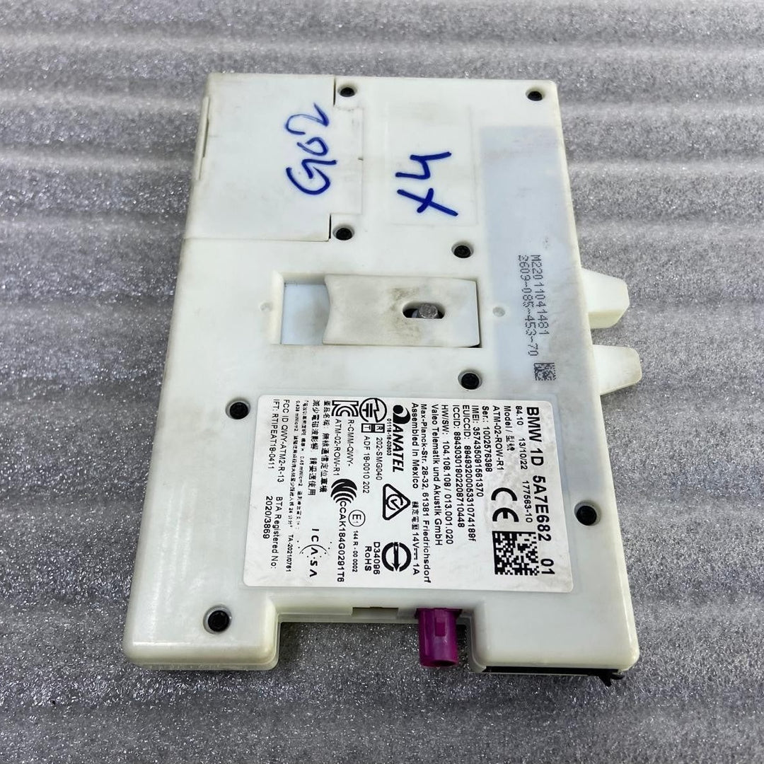 OEM BMW G01 X4 G02 ANTENA TELEMATICS CONTROL MODULE ECU 5A7E682