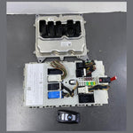 Load image into Gallery viewer, OEM BMW 328i F30 2012 N20B ENGINE CONTROL UNIT ECU SET DME 7646763