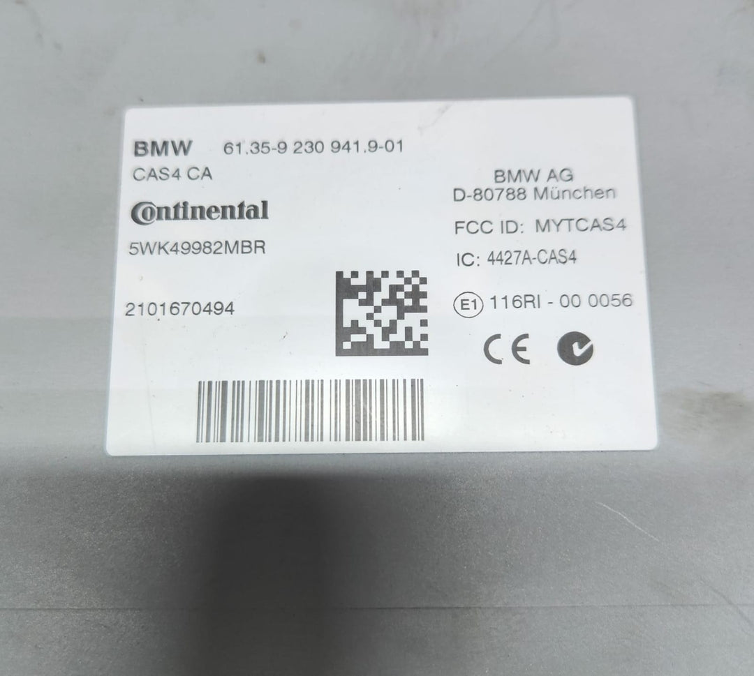 10-13 BMW 528i Engine Control Module ECM 7614628 MSV90 X3 N52 OEM