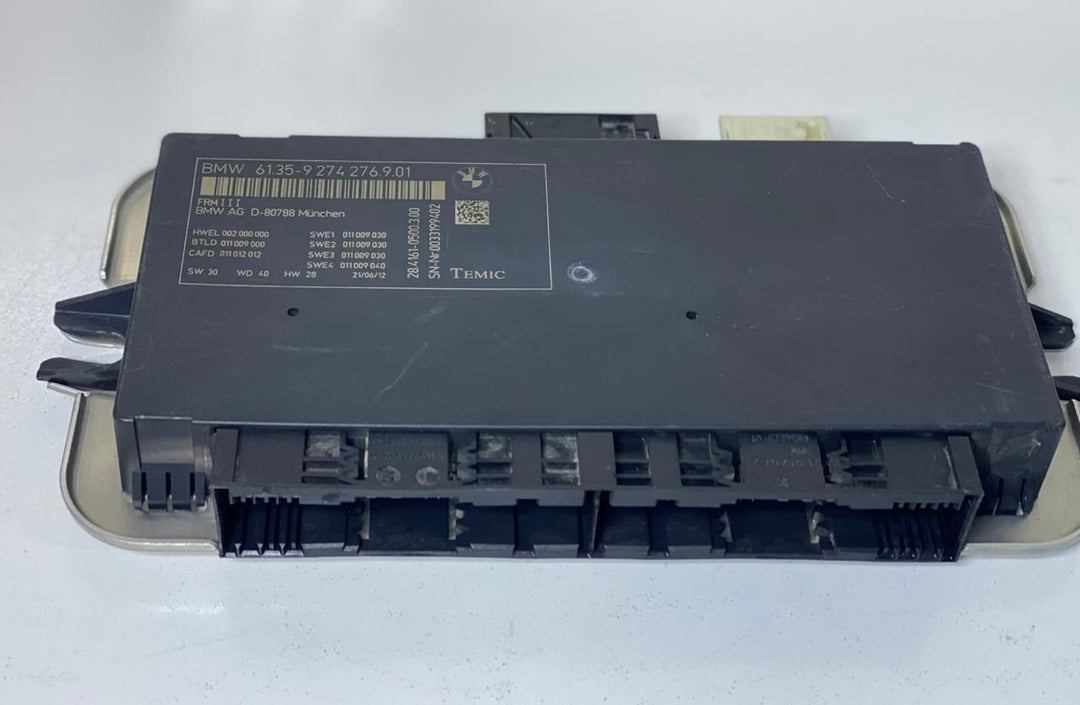 2009-2016 BMW 535i F07, F18, F10, F11,FOOTWELL LIGHT CONTROL MODULE FRM3 9274276