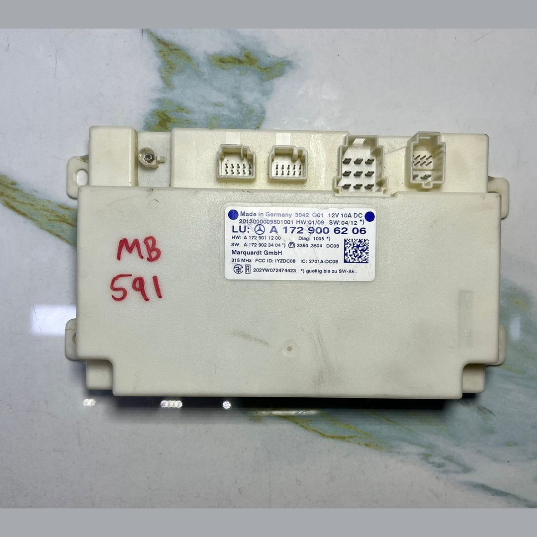 Mercedes R172 SLK350 CLS550 E63 Keyless Go Entry Control Module A172 9006206 OEM