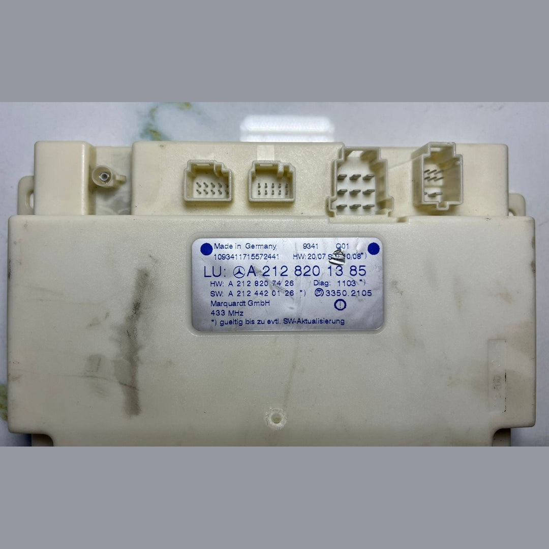 Mercedes-Benz W212 E-Class E350 Keyless Go Entry Control Module A212 8201385 OEM