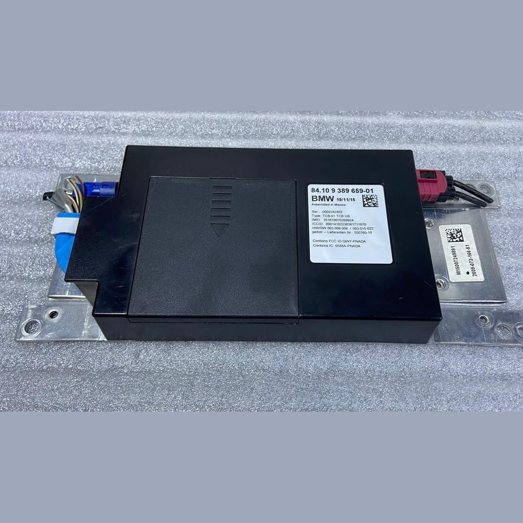 OEM BMW X5 F15 F10 TELEMATICS COMMUNICATION CONTROL MODULE UNIT 9389659