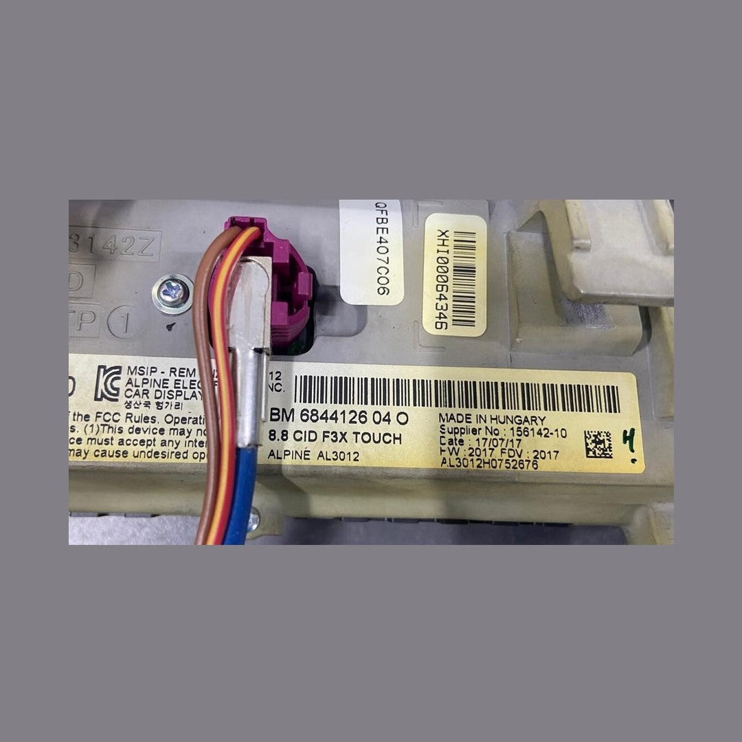 OEM BMW 8.8in Display Navigation Multimedia Display Screen 6844126
