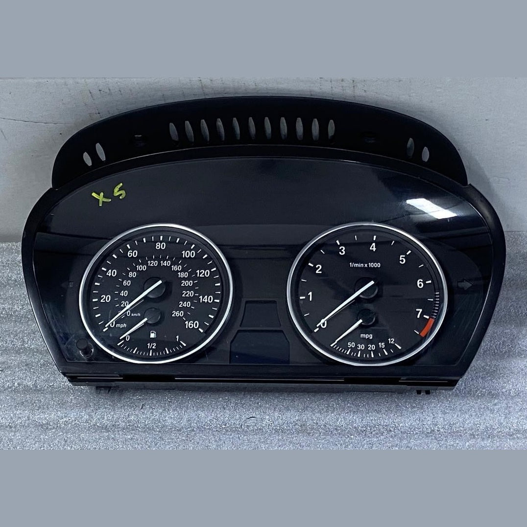 OEM BMW X5 E70 Instrument Cluster Gauge Speedometer 9236812 VDO