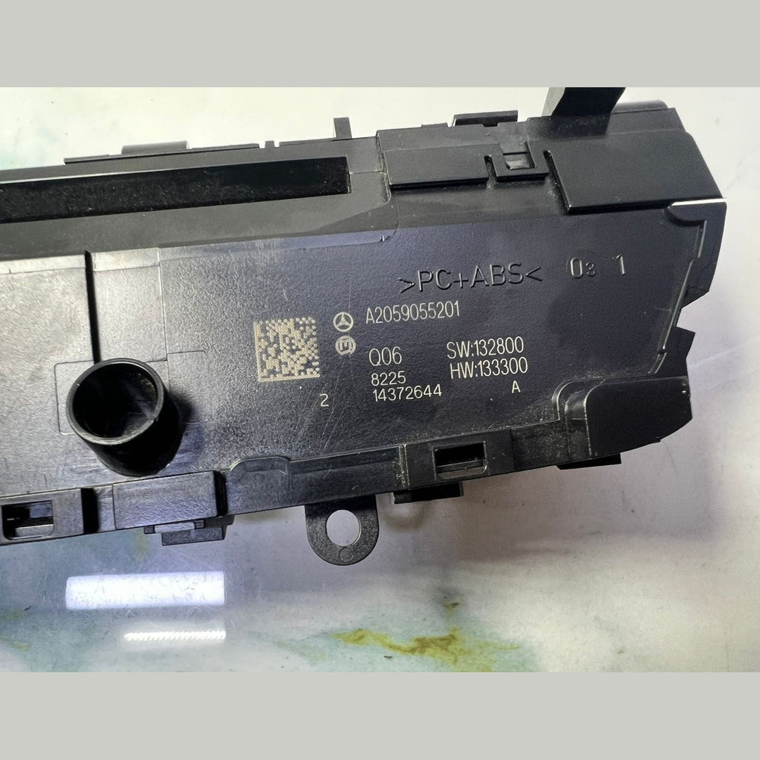 Mercedes Media Control Panel A2059055201 W205 C-Class