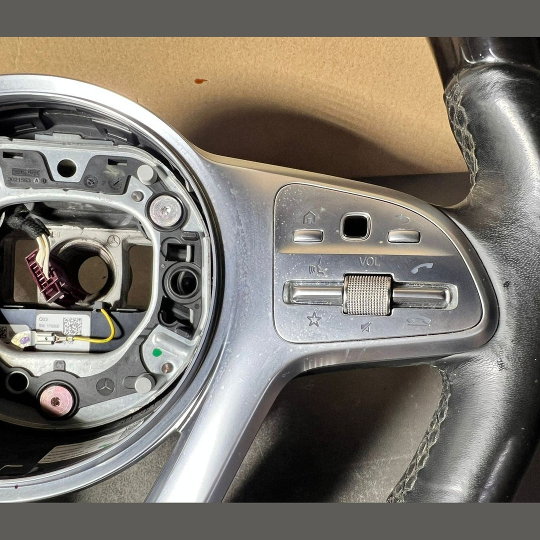 Mercedes W213 Steering Wheel Multi Function Sport Assembly & Paddle Shifts LHD