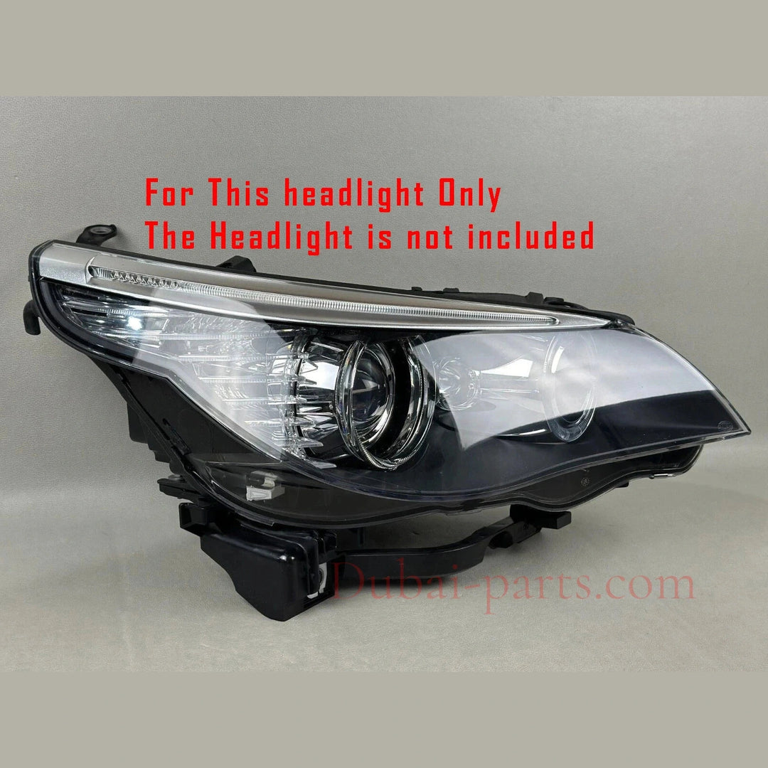 Passenger Side PC Headlight Lens Cover For 04-10 BMW E60/E61 5-Series Sedan M5 RIGHT
