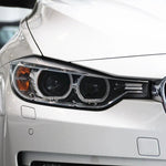قم بتحميل الصورة إلى عارض الصور، غطاء عدسة شفافة للمصباح الأمامي الأيمن لسيارات BMW الفئة الثالثة F30 F35 موديلات 2013-2015