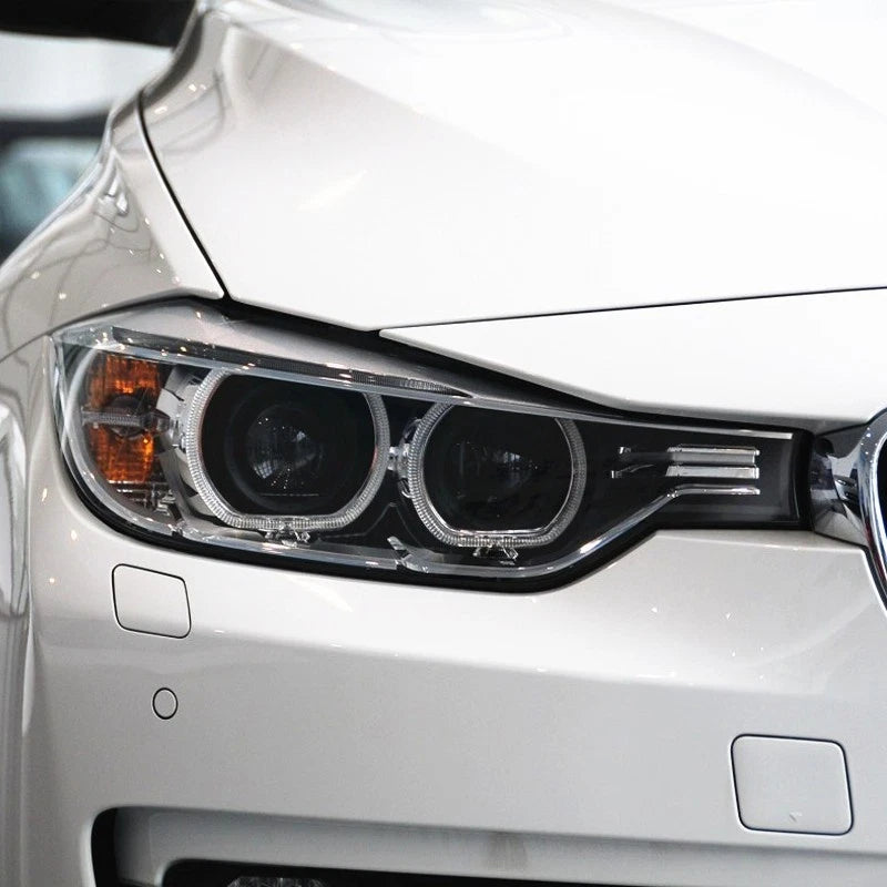 غطاء عدسة شفافة للمصباح الأمامي الأيمن لسيارات BMW الفئة الثالثة F30 F35 موديلات 2013-2015
