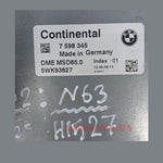 Load image into Gallery viewer, BMW 750Li N63 DME MSD85.0 ENGINE CONTROL UNIT ECU MODULE ECM 7598345
