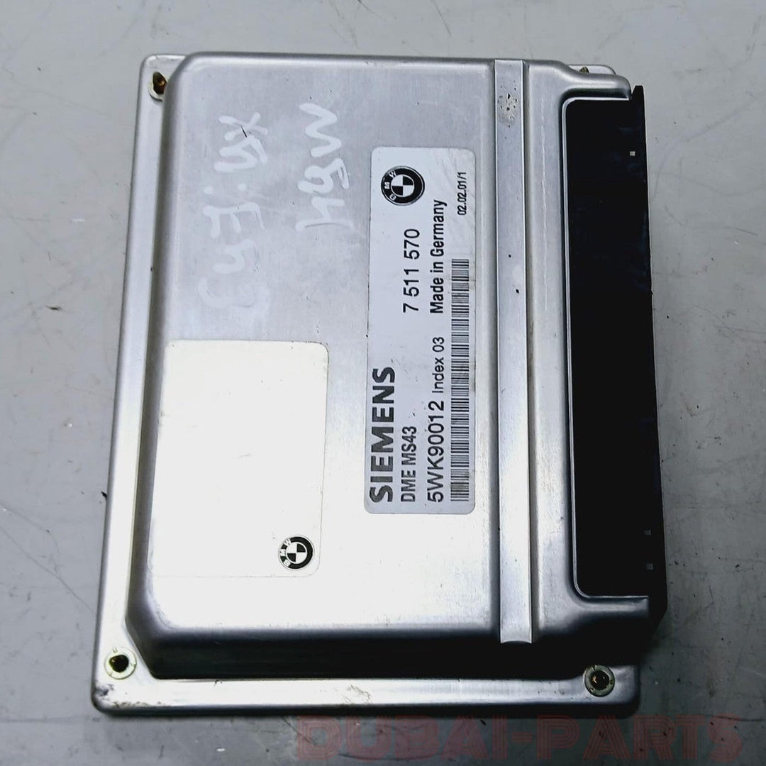 BMW 3,5, SERIES E46 E39 Z3 E36 M54 ENGINE CONTROL ECU MODULE DME MS43 7511570