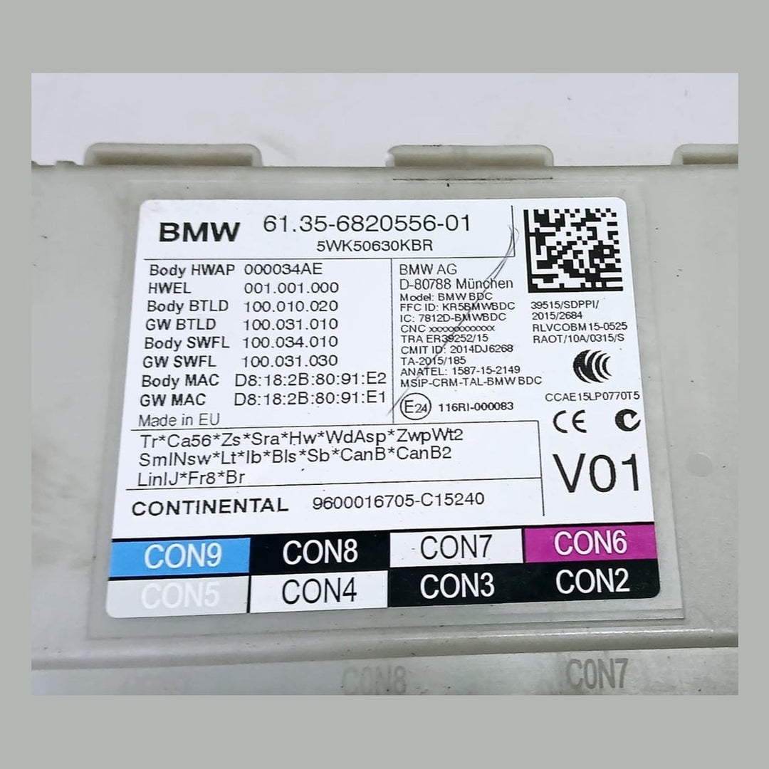 BMW 730Ldx G12 2015 B57 ENGINE CONTROL UNIT KIT DDE 8592462