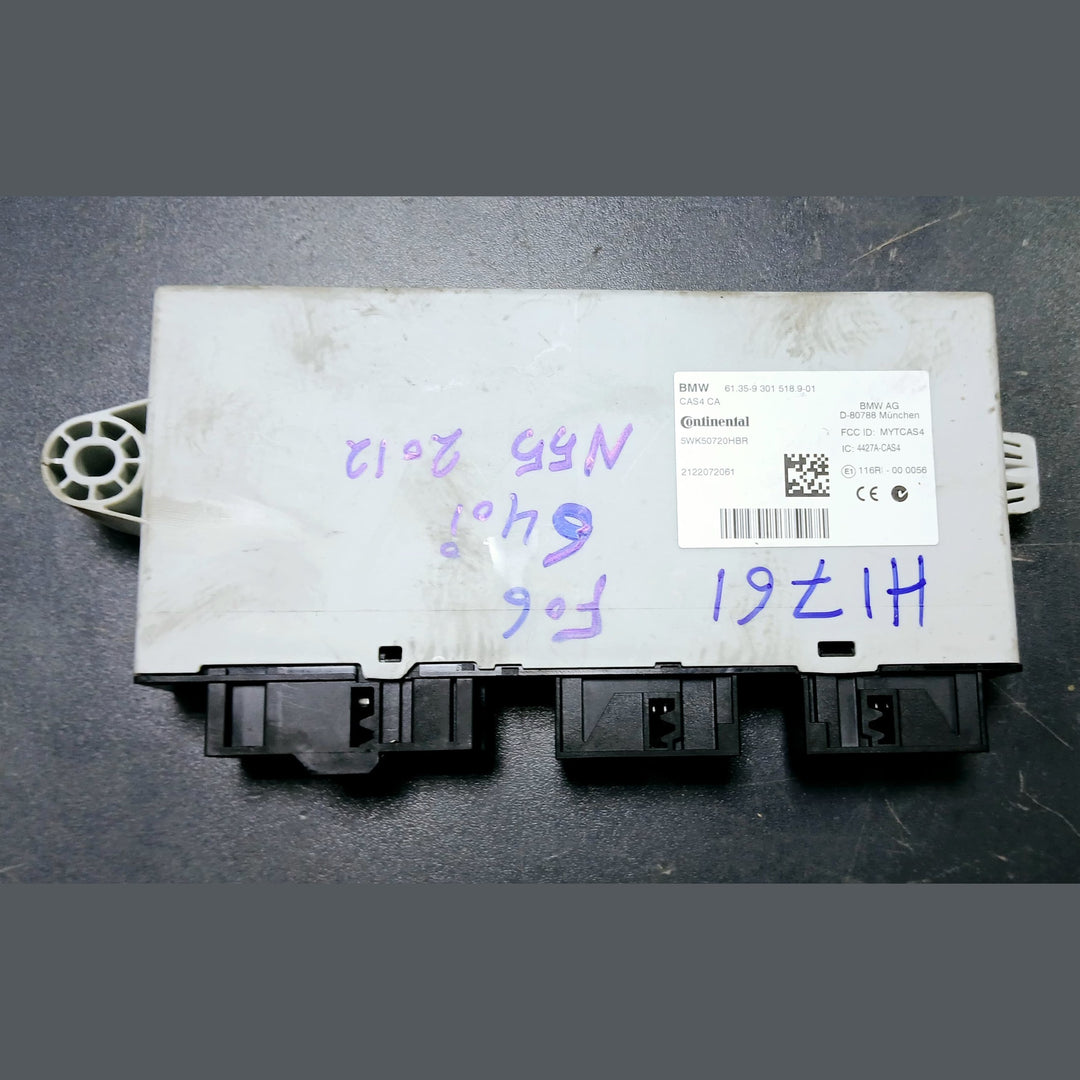 BMW 640i F06 2012 N55 ENGINE CONTROL UNIT ECU KIT DME 8606309