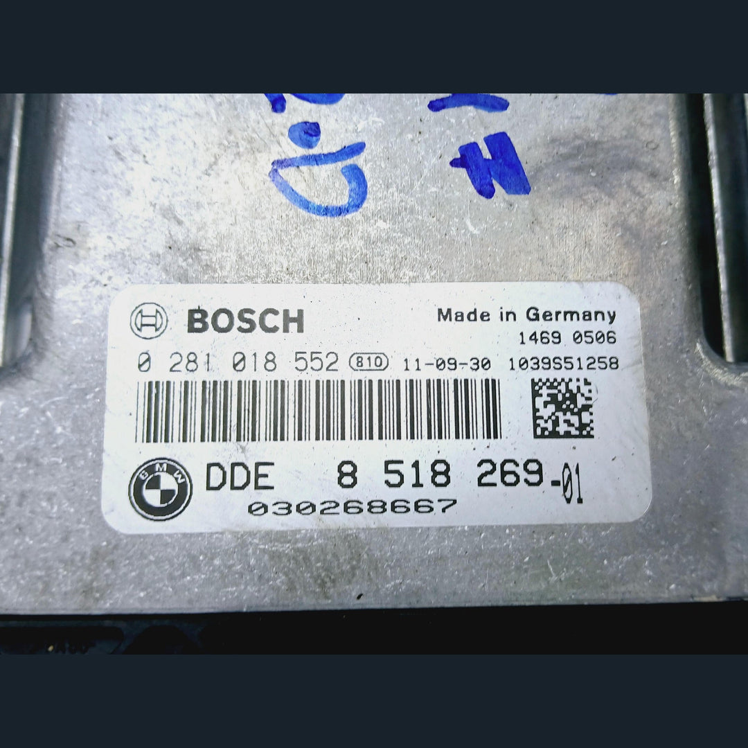 BMW 320D E90 N47N ENGINE CONTROL UNIT ECU KIT DDE 8518269