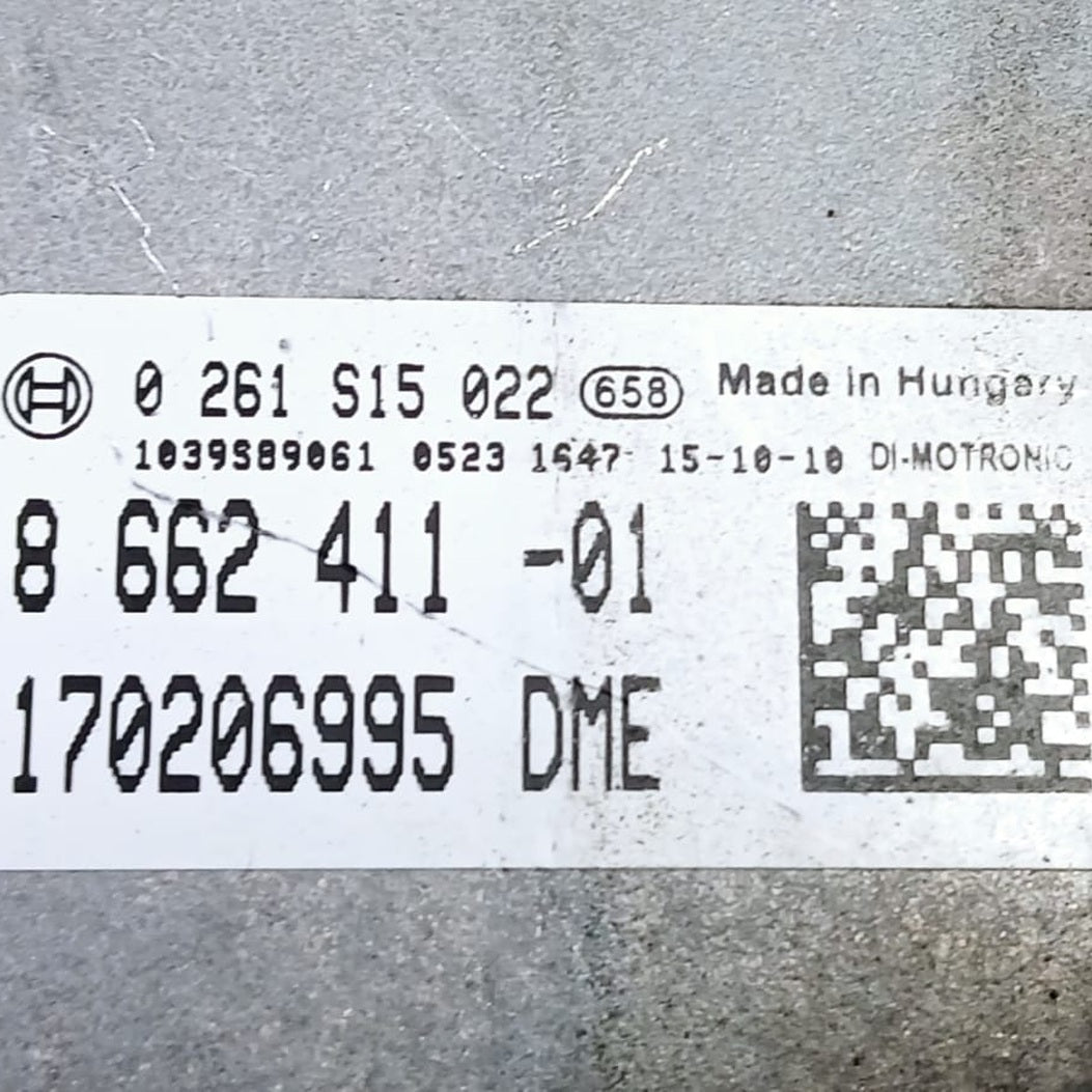 BMW 118i 318i F30 F20 2015 B38 Motorsteuergerät-Kit DME 8662411 