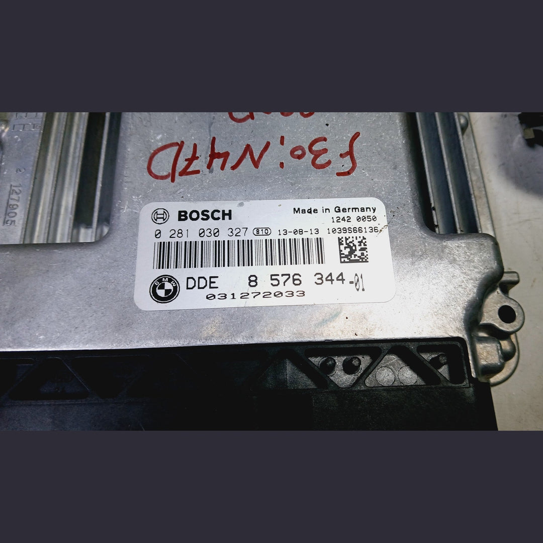 BMW 320d F30 N47 ENGINE CONTROL UNIT ECU KIT DDE 8576344