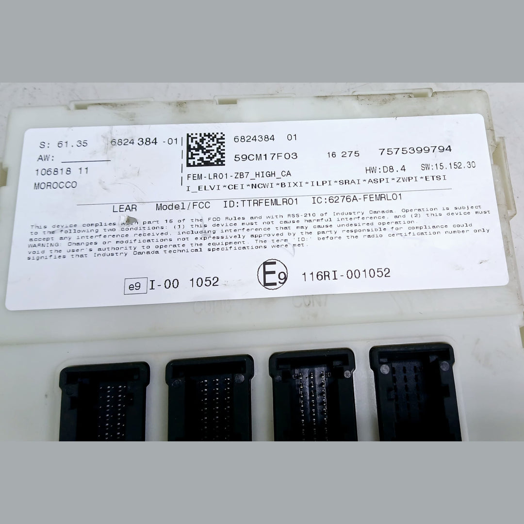 BMW F30 Body Control Module Unit ECU 6824384