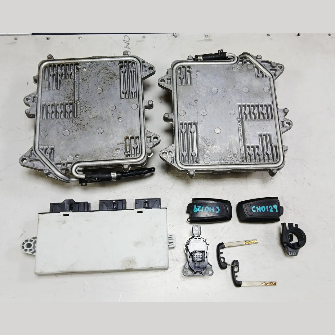 BMW 550iX N63N F10 LCI 2016 ENGINE CONTROL UNIT ECU SET DME 7540738