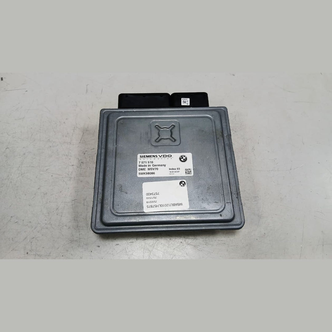 BMW Z4 2.5i E85 N52 Motorsteuergerät (ECU-Modul) DME MSV70 7571510 