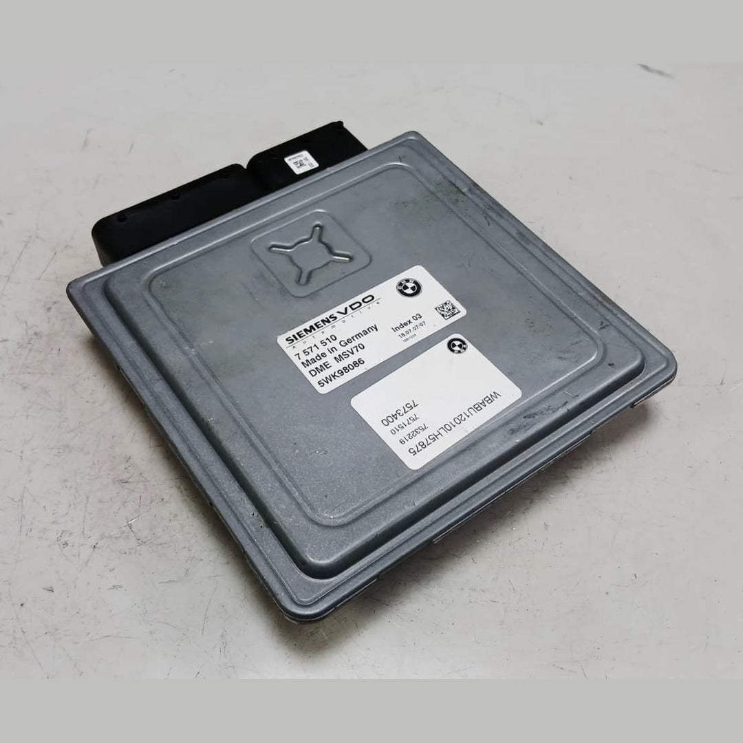 BMW Z4 2.5i E85 N52 Motorsteuergerät (ECU-Modul) DME MSV70 7571510 