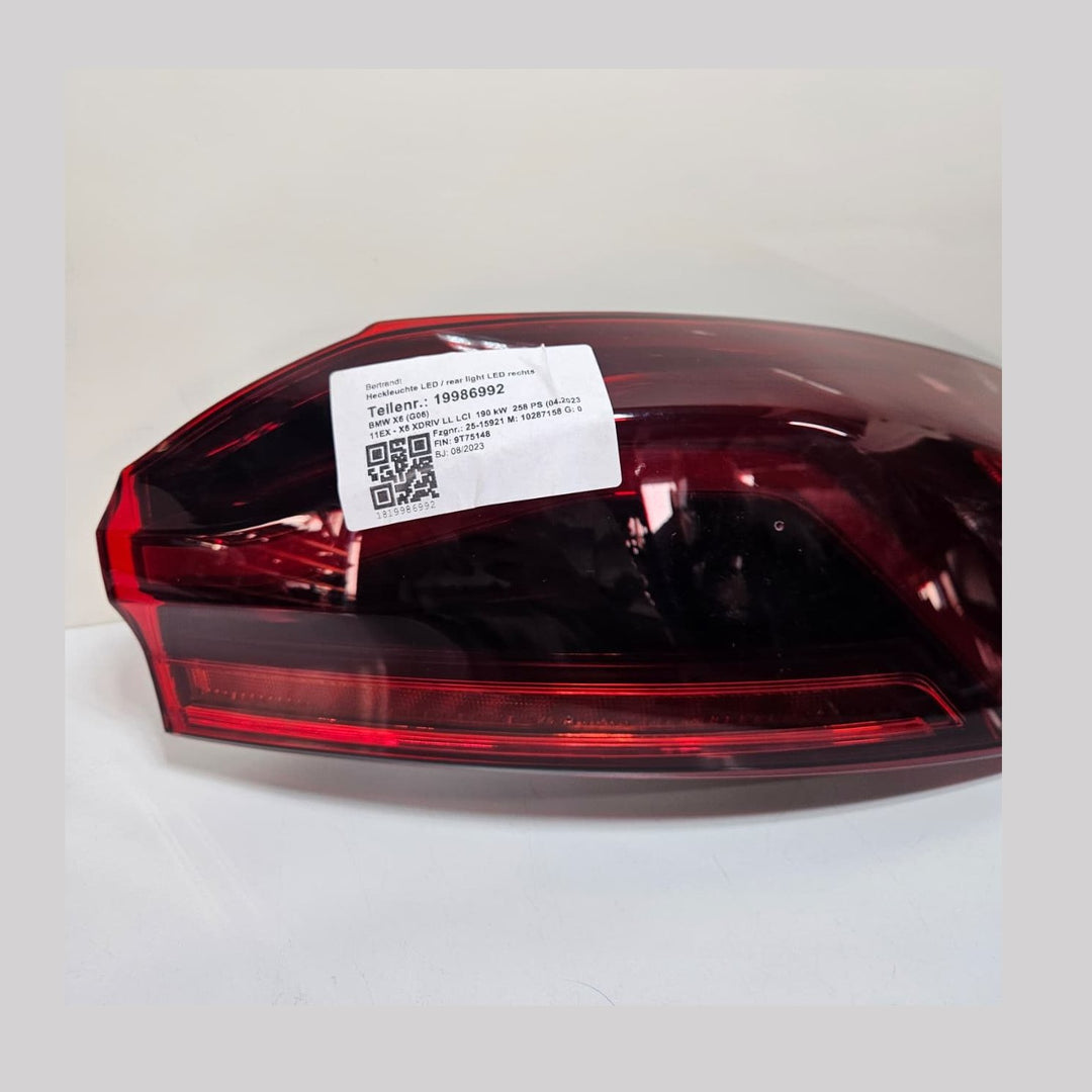 2019-2025 BMW X6 G06 LCI Taillight Led Side Panel Right 7421114