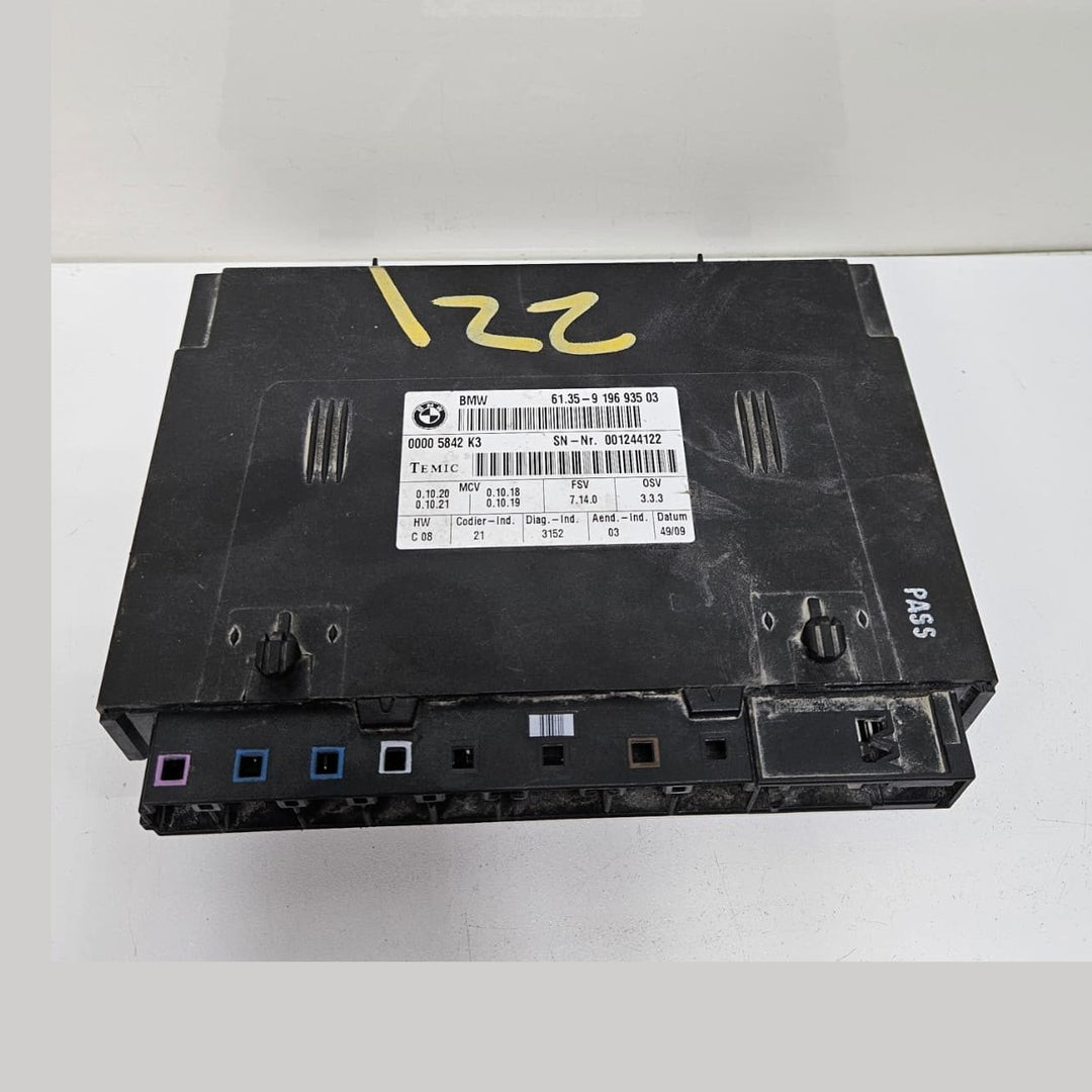 2010 BMW E82 E92 E93 128i Front Seat Control Module 9196935