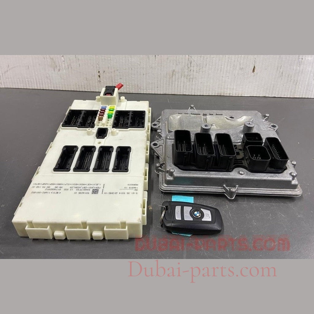 BMW F30 335i Active Hybrid 2014–2016 ECM DME BCM Module Key Set N55 — OEM 8604275