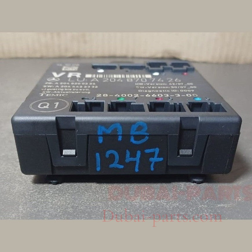 08-15 Mercedes W204 C-Class Front Right Door Control Module A204 8707426 OEM